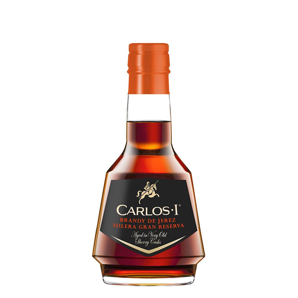 Miniatura Brandy Carlos I Solera Gran Reserva 5 cl