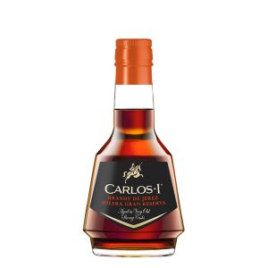 Miniatura Brandy Carlos I Solera Gran Reserva 5 cl