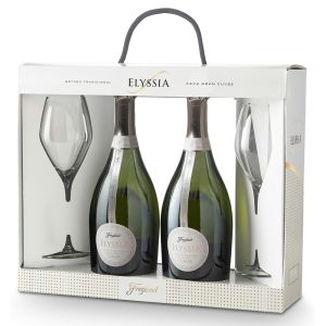 Pack Freixenet Elyssia 2 Botellas con 2 Copas