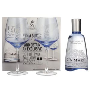 Gin Mare con 2 Copas