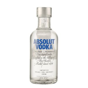 Absolut Blue Petaca 20 cl