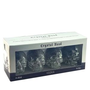 Crystal Head 5 cl (Pack 4 botellitas)