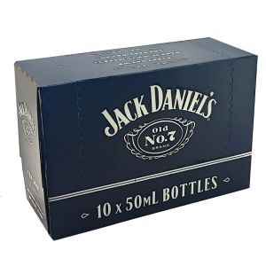 Jack Daniels Nº7 Plástico 5 cl (Pack 10 botellitas)