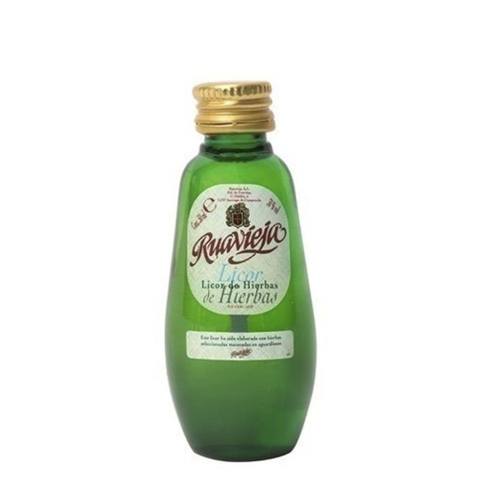 Miniatura Licor de hierbas Ruavieja 5 cl