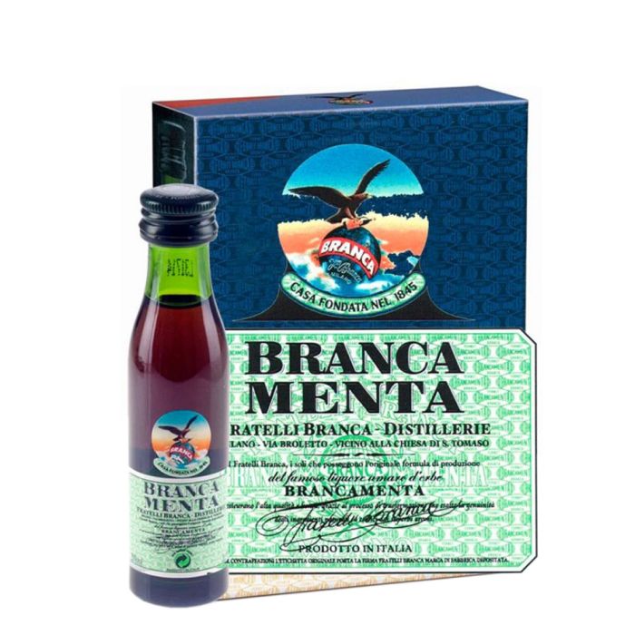 Miniatura Licor Fernet Branca Menta 2 cl Pack 3