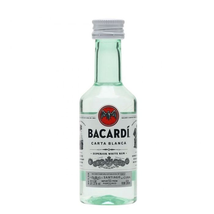 Miniatura Ron Bacardí 5 cl