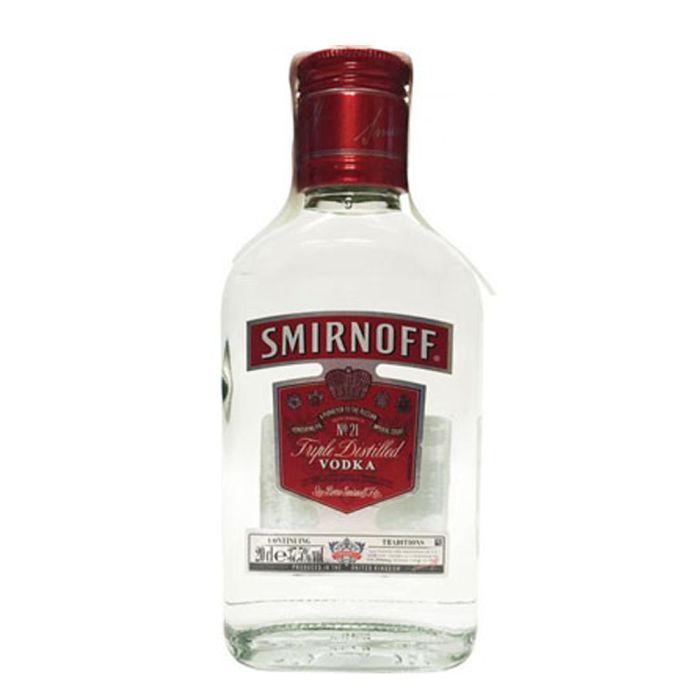 Smirnoff Red Petaca Plástico 20 cl