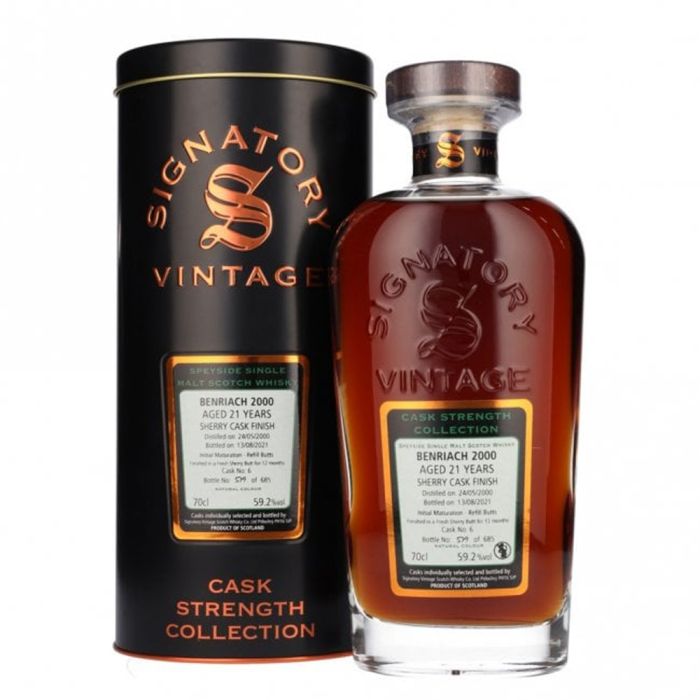 Benriach 21 Años + Estuche
