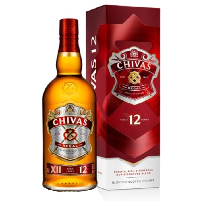 Chivas 12 Años + Estuche