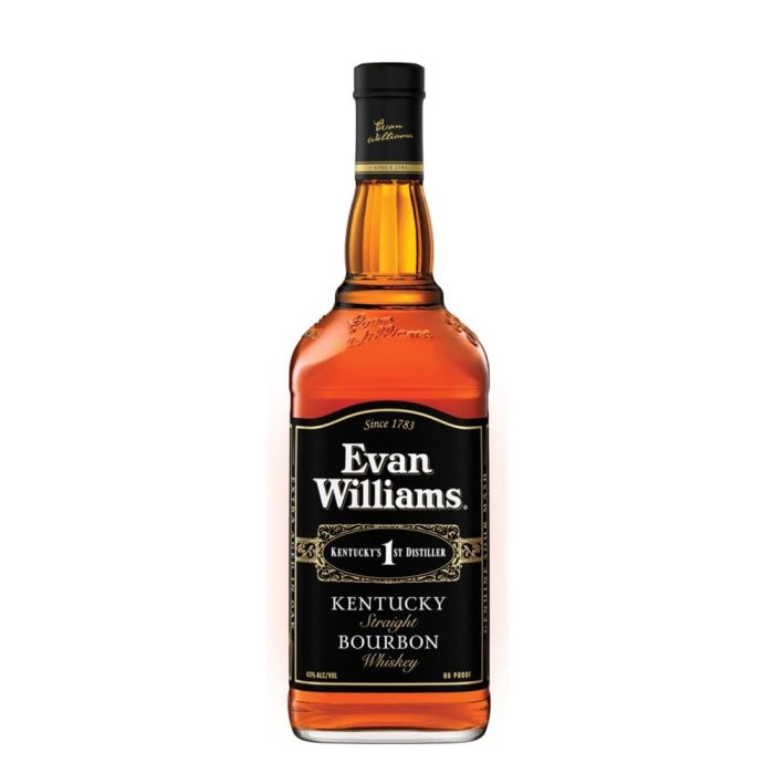 Evan Williams Black Bourbon 1 L
