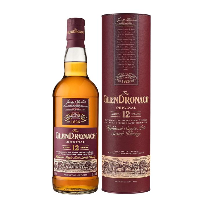 Glendronach 12 Años Estuche