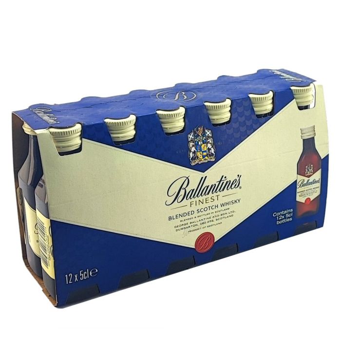 Ballantines 5 cl (Pack 12 botellitas)