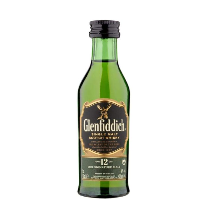 Glenfiddich 12 Años 5 cl
