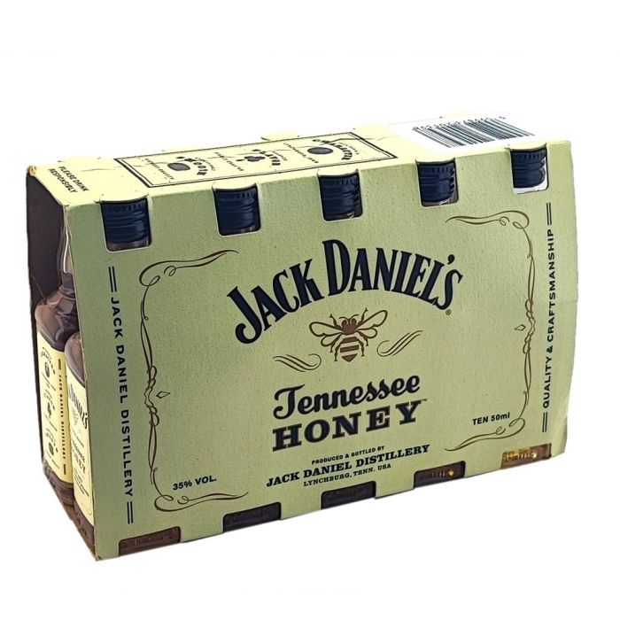 Jack Daniels Honey 5 cl (Pack 10 botellitas)
