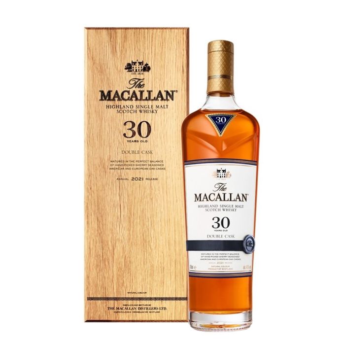 The Macallan 30 Años Double Cask + Estuche Madera