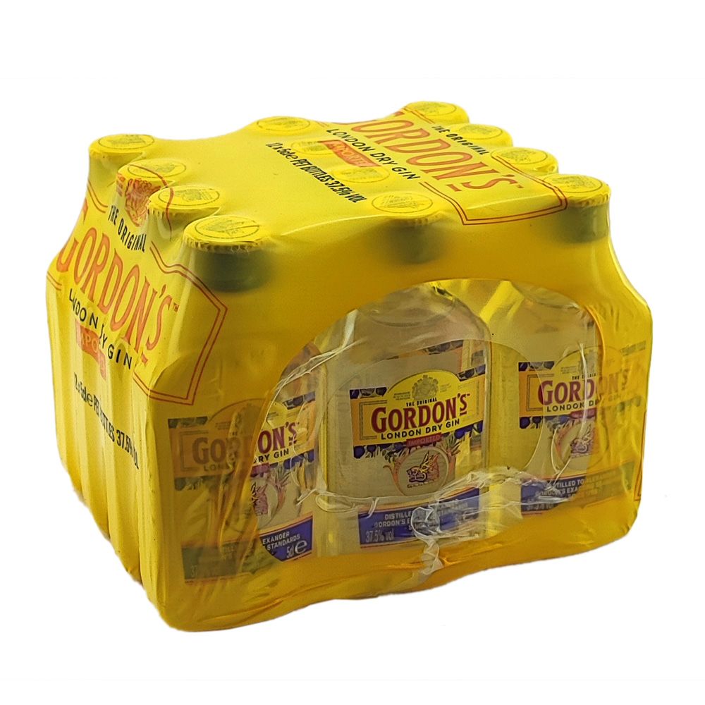 Gordons 5 cl (Pack 12 botellitas)