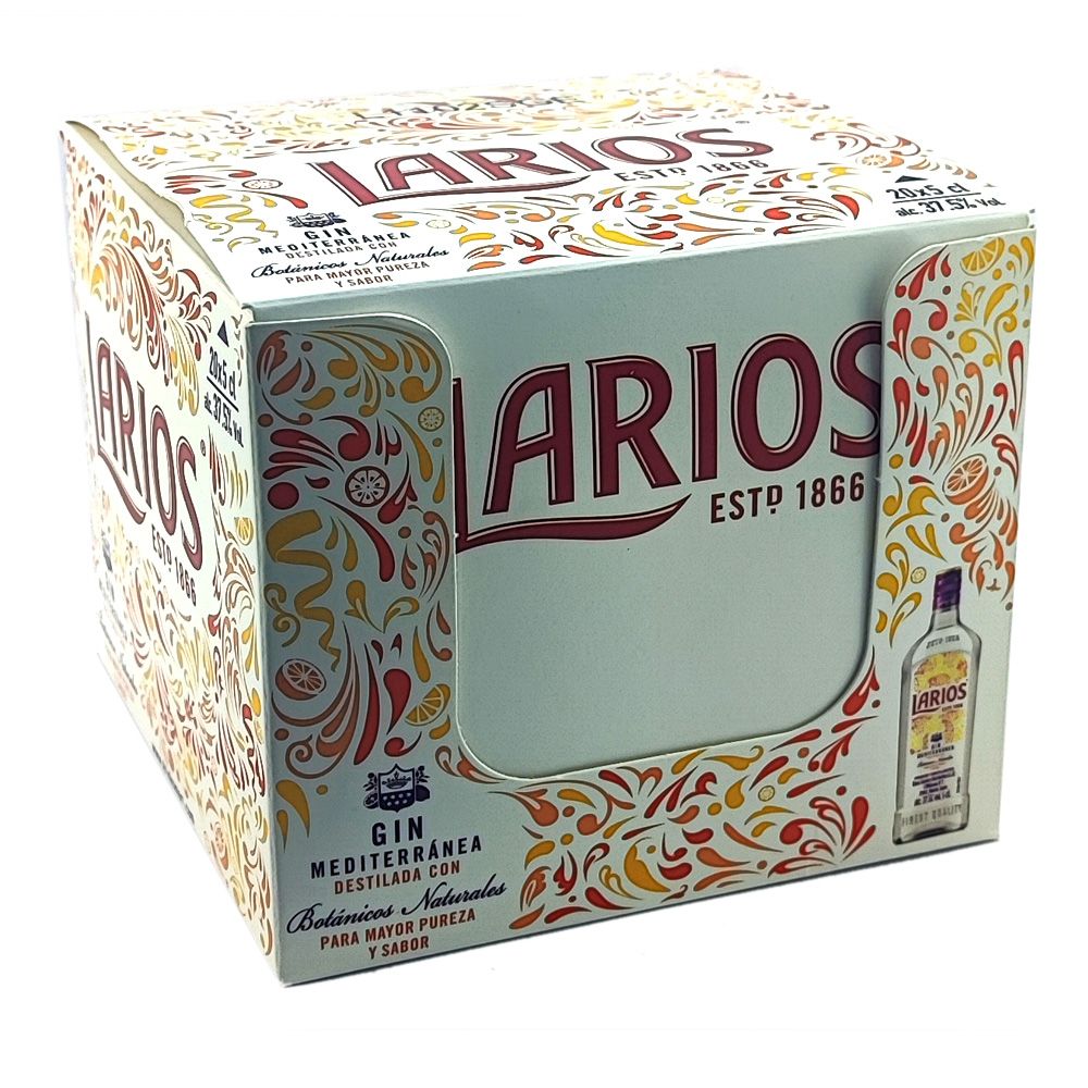 Larios 5 cl (Pack 20 botellitas)