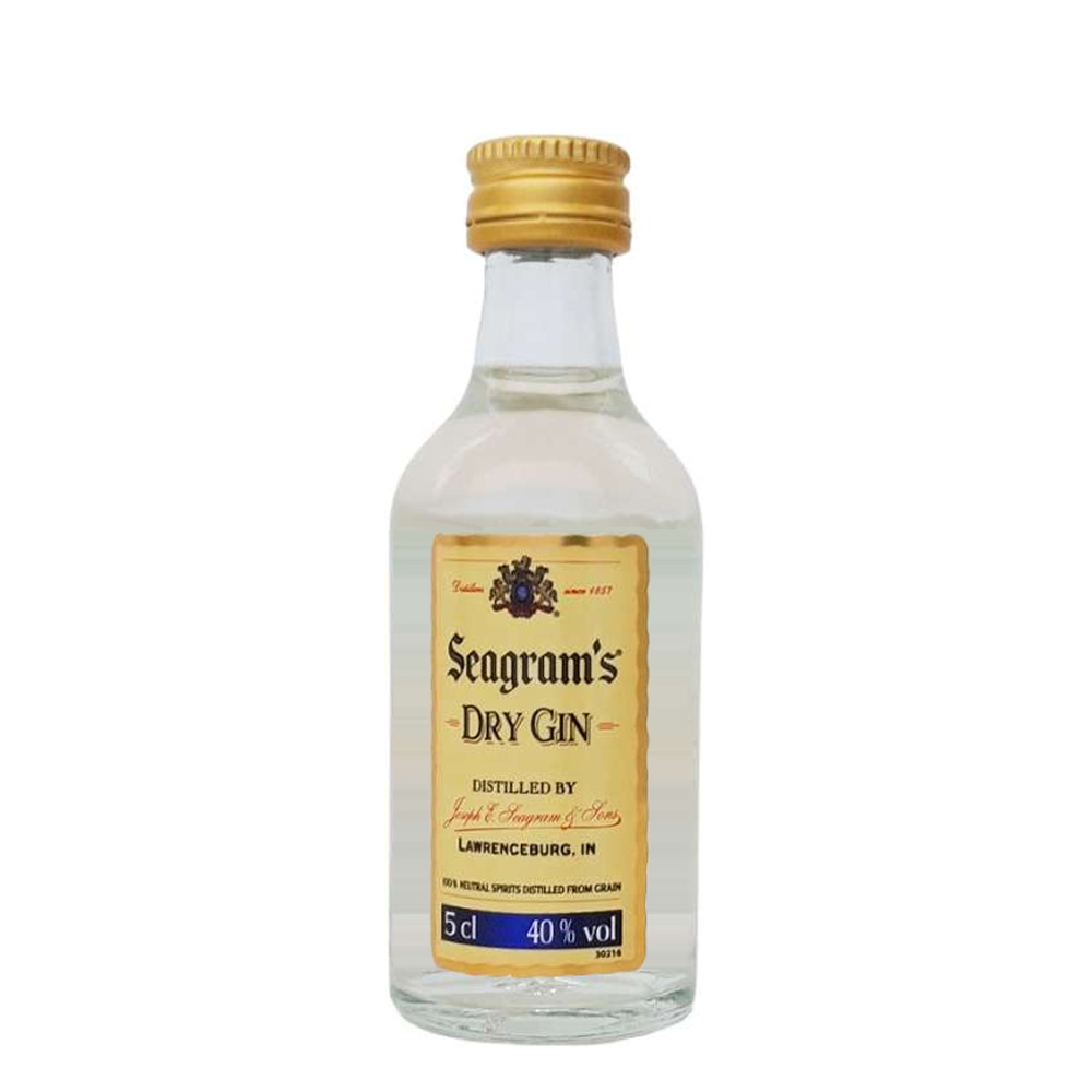 Miniatura Ginebra Seagrams 5 cl