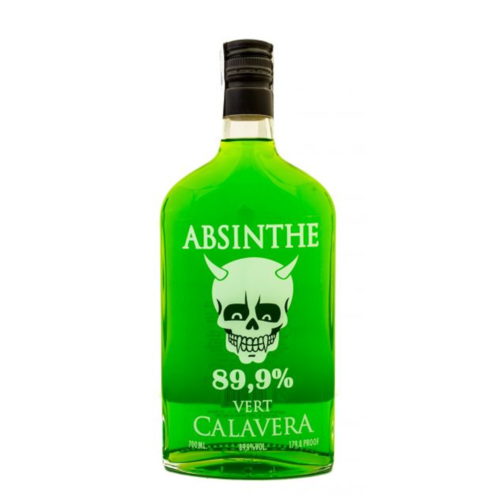 Absenta Calavera Verde
