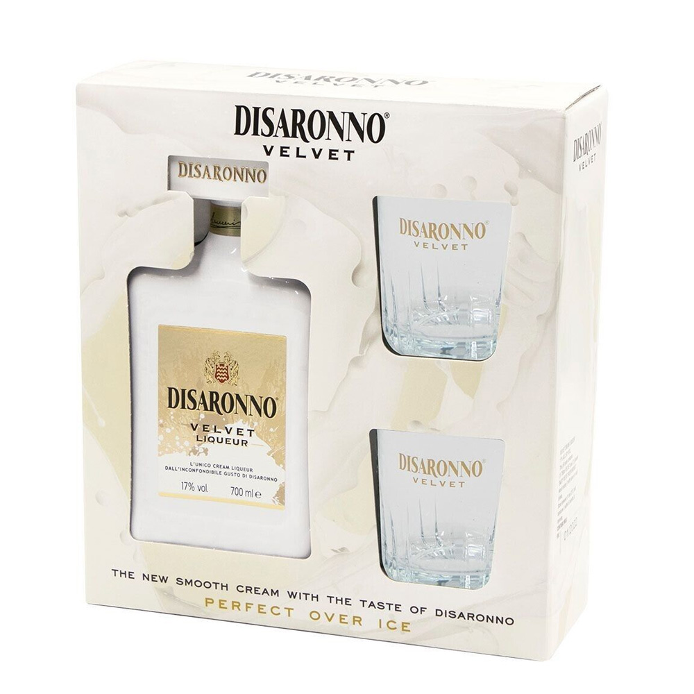 Disaronno Velvet + Vasos