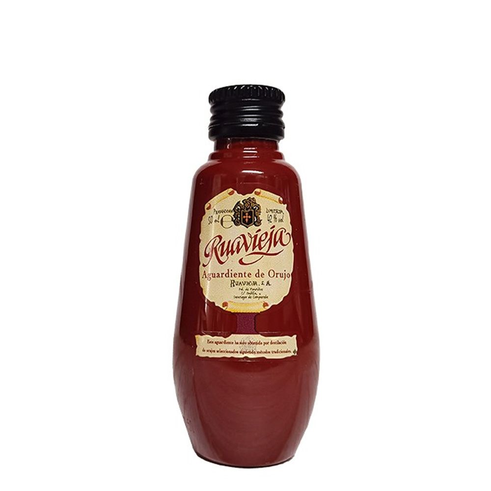 Miniatura Aguardiente de Orujo Ruavieja 5 cl