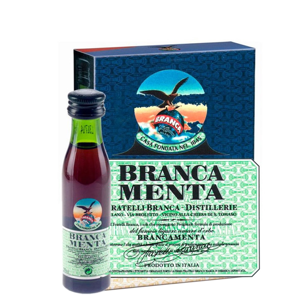 Miniatura Licor Fernet Branca Menta 2 cl Pack 3
