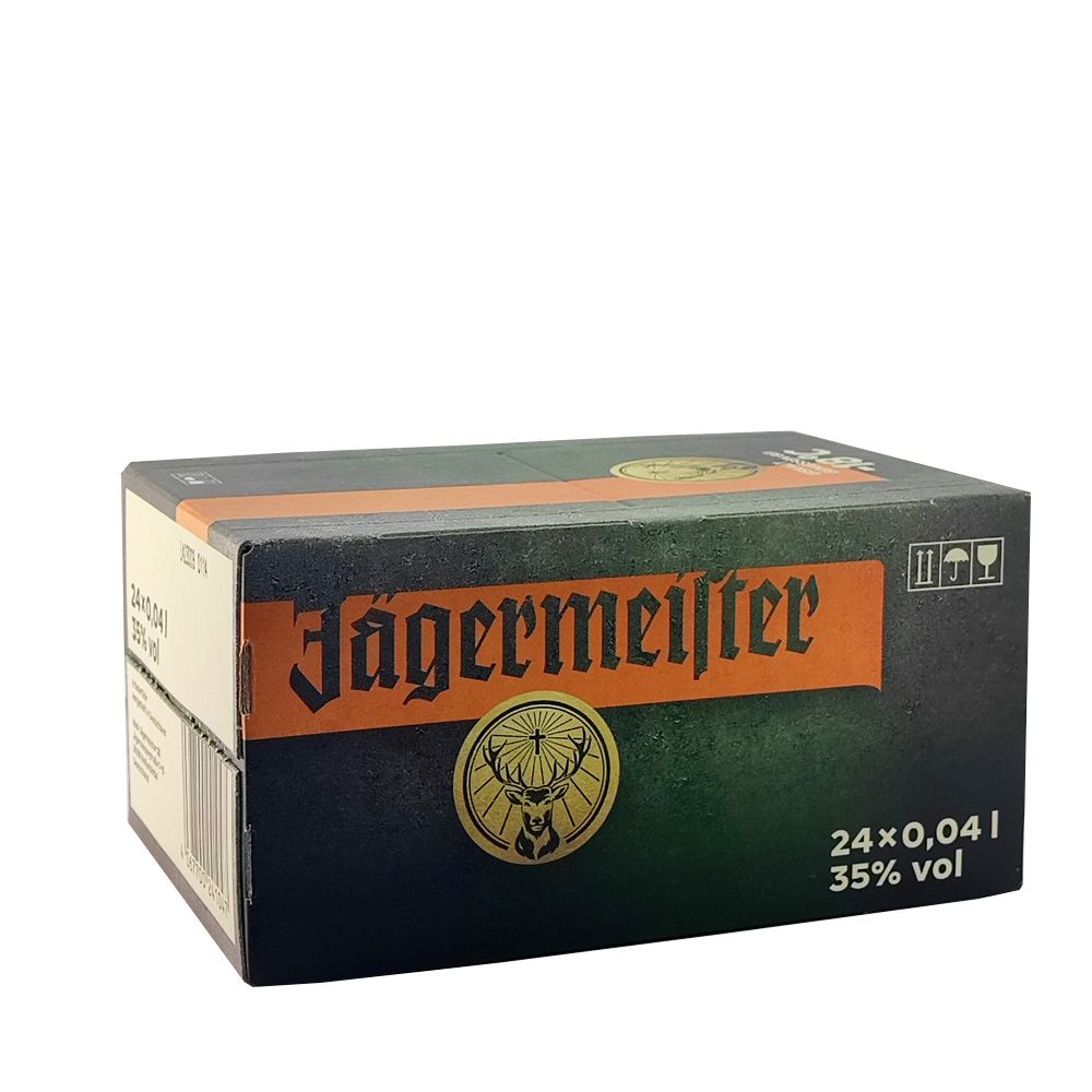 Miniatura Licor Jagermeister 4 cl (Pack 24 botellitas)