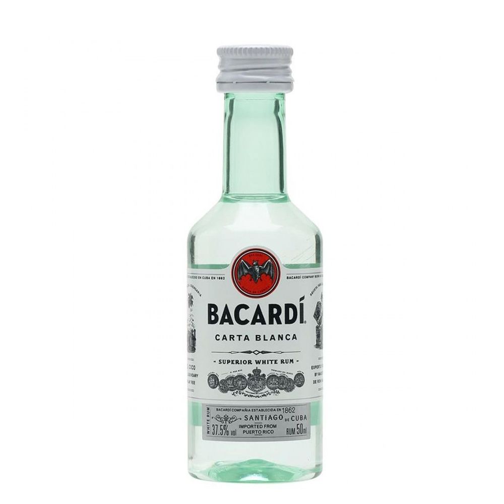 Miniatura Ron Bacardí 5 cl