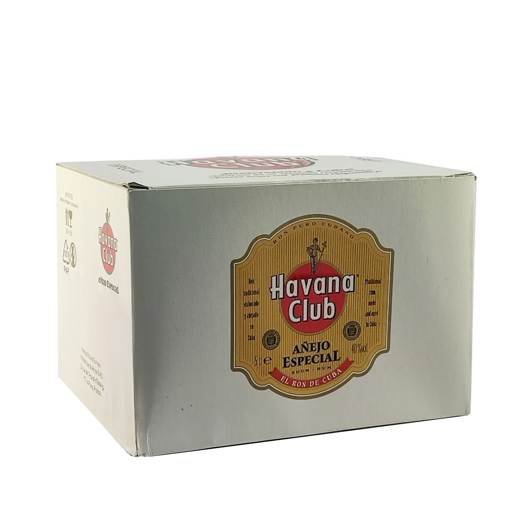 Miniatura Ron Havana Club Añejo Especial 5 cl (Pack 20 botellitas)