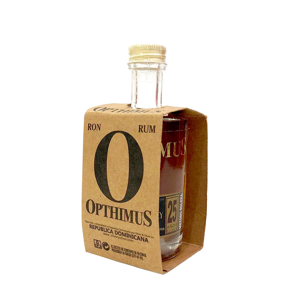 Miniatura Ron Opthimus 25 años 5 cl