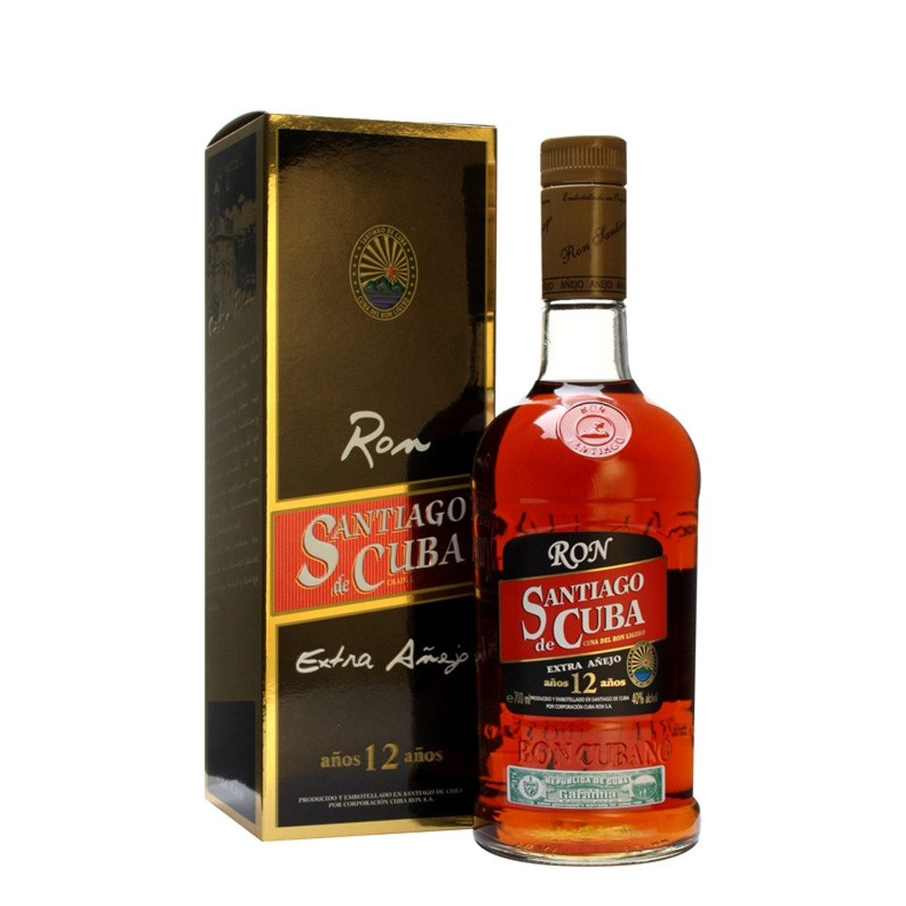 Santiago de Cuba 12 Años Extra Añejo