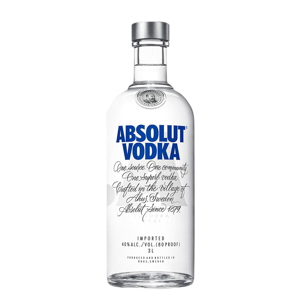 Absolut Blue 3 L