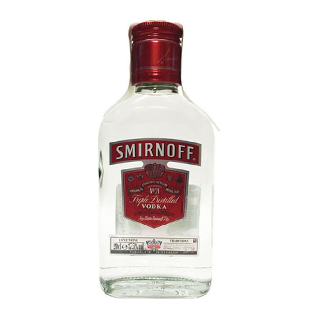 Smirnoff Red Petaca Plástico 20 cl