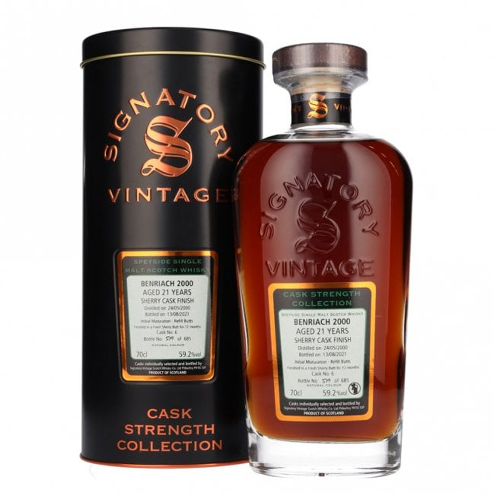 Benriach 21 Años + Estuche