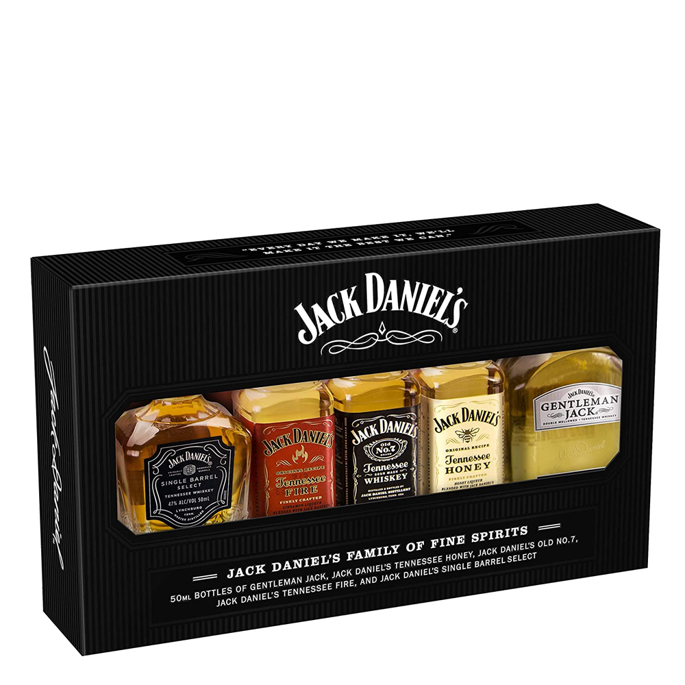 Jack Daniels Family Pack 5 cl (5 botellas)