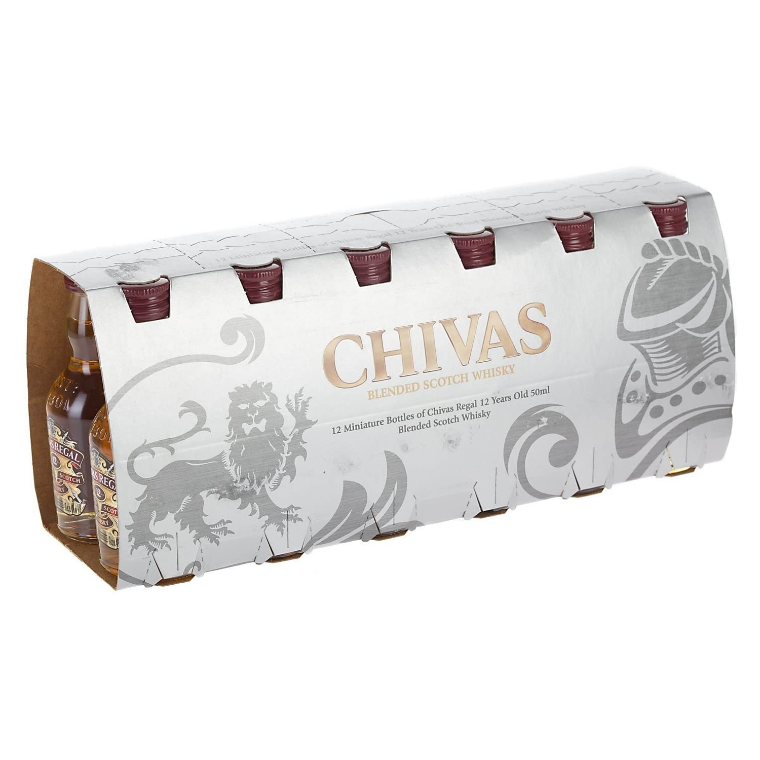 Chivas Regal 12 años 5 cl (Pack 12 botellitas)
