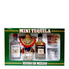 Miniatura Tequila Collection 4 cl (3 botellas)