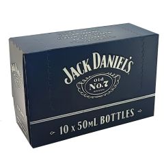 Miniatura Whisky Jack Daniels Nº7 Plástico 5 cl (Pack 10 botellitas)