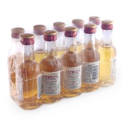 Miniatura Whisky Dewar's White Label 5 cl (Pack 10 botellitas)