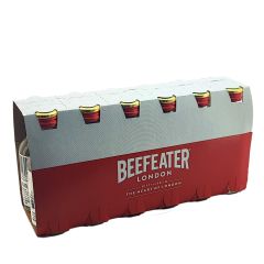 Miniatura Ginebra Beefeater 5 cl Cristal (Pack 12 Botellitas)