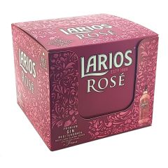 Miniatura Ginebra Larios Rose 5 cl (Pack 20 botellitas)