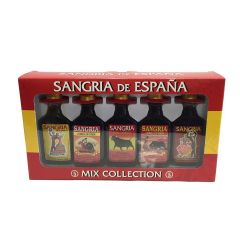 Miniatura Sangría Selección de 5 botellas 4 cl